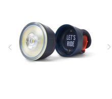 Cargar imagen en el visor de la galería, Luz Frontal/Trasera para Bicicleta